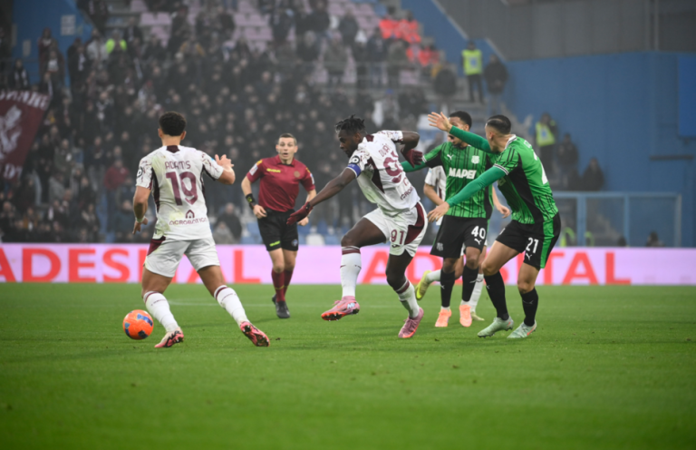 Sassuolo vs Torino (21:00 – 21/12) | Xem lại trận đấu